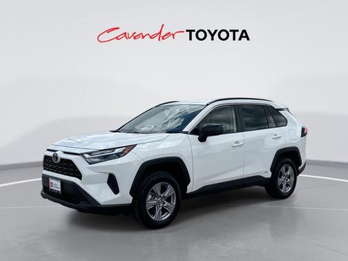 Ice Cap 2025 Toyota RAV4 Hybrid LE