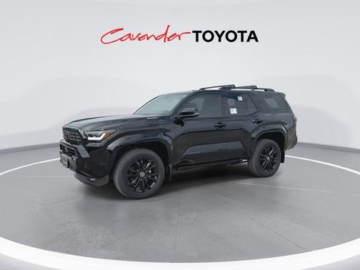 Black 2026 Toyota 4Runner Hybrid Platinum