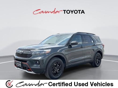 FORGED GREEN METALLIC 2022 Ford Explorer Timberline