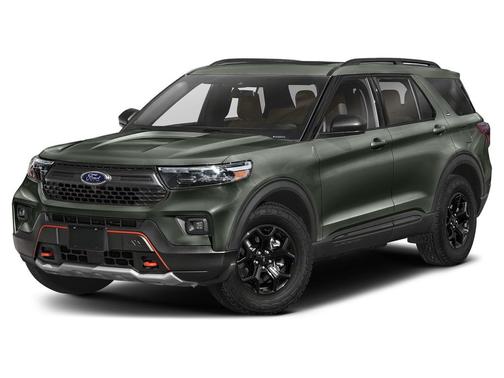 FORGED GREEN METALLIC 2022 Ford Explorer Timberline
