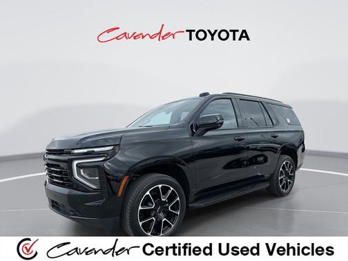 Black 2025 Chevrolet Tahoe 4WD RST