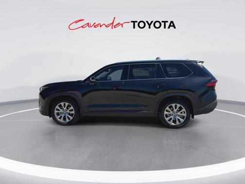 Midnight Black 2025 Toyota Grand Highlander Limited