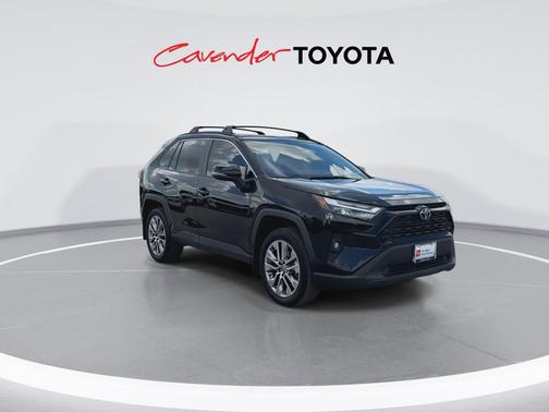 Midnight Black 2022 Toyota RAV4 XLE Premium