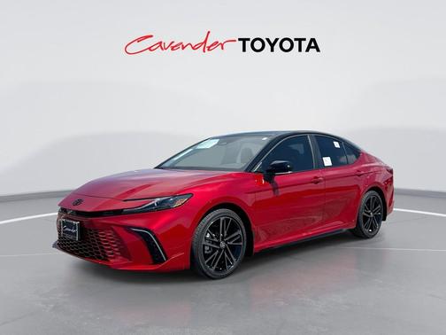 Supersonic Red w/Midnight Black Metallic Roof 2026 Toyota Camry XSE