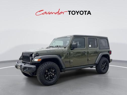 Sarge Green Clearcoat 2021 Jeep Wrangler Willys