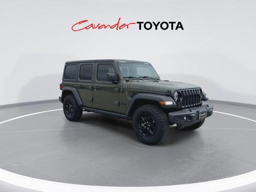Sarge Green Clearcoat 2021 Jeep Wrangler Willys