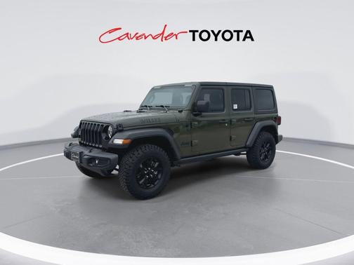 Sarge Green Clearcoat 2021 Jeep Wrangler Willys