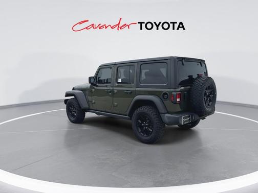 Sarge Green Clearcoat 2021 Jeep Wrangler Willys