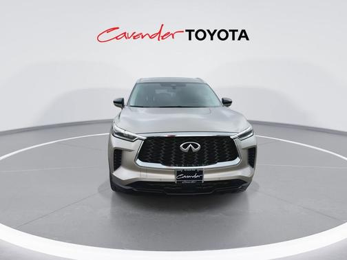 Warm Titanium 2023 INFINITI QX60 Luxe