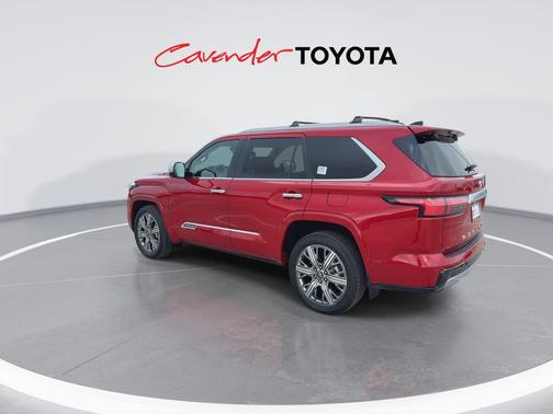 Supersonic Red 2026 Toyota Sequoia Capstone