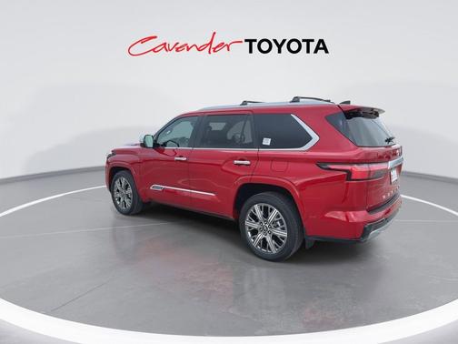 Supersonic Red 2026 Toyota Sequoia Capstone