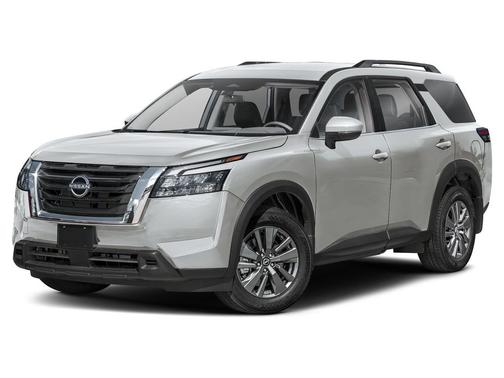 Brilliant Silver 2025 Nissan Pathfinder SV FWD
