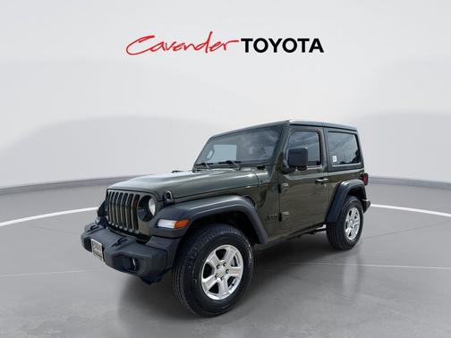 Sarge Green Clearcoat 2022 Jeep Wrangler Sport S