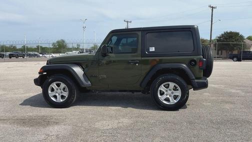 Sarge Green Clearcoat 2022 Jeep Wrangler Sport S