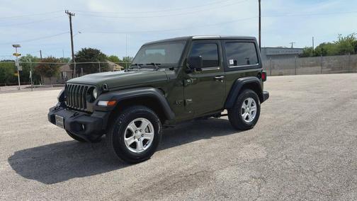 Sarge Green Clearcoat 2022 Jeep Wrangler Sport S