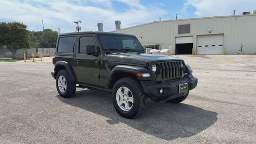 Sarge Green Clearcoat 2022 Jeep Wrangler Sport S