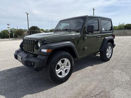 Sarge Green Clearcoat 2022 Jeep Wrangler Sport S