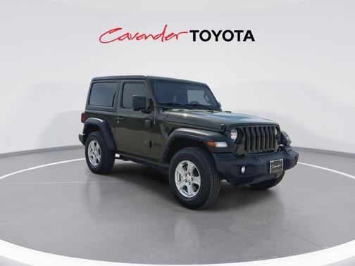 Sarge Green Clearcoat 2022 Jeep Wrangler Sport S