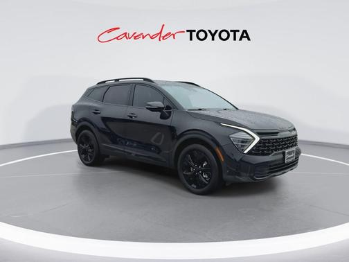 Ebony Black 2025 Kia Sportage X-Line