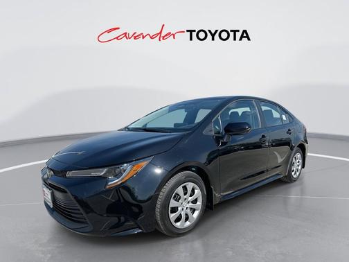 Midnight Black Metallic 2026 Toyota Corolla LE