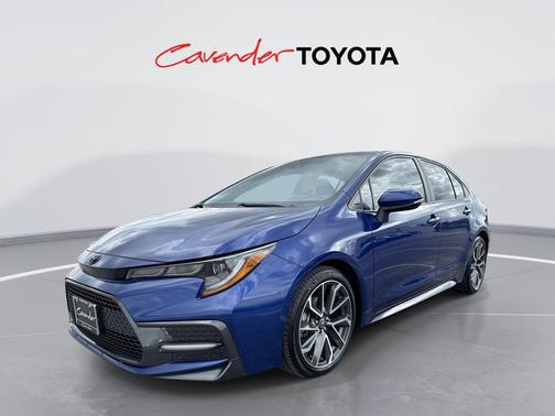 Blue Crush Metallic 2022 Toyota Corolla SE