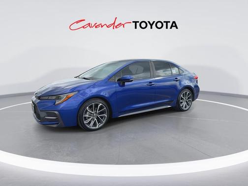 Blue Crush Metallic 2022 Toyota Corolla SE