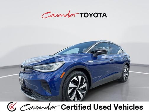 Dusk Blue Metallic/Black Roof 2021 Volkswagen ID.4 1st Edition