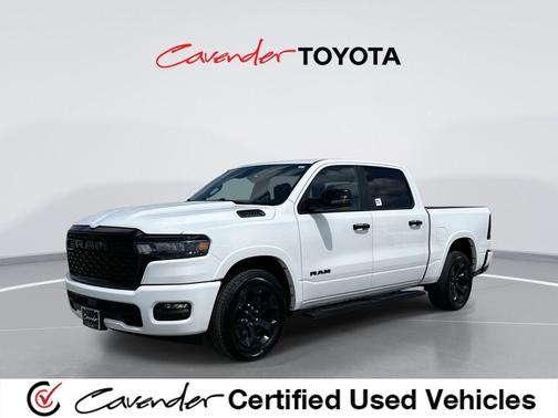 Bright White Clearcoat 2025 RAM 1500 Lone Star