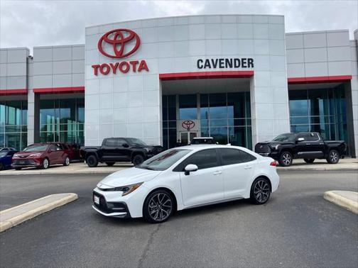 Super White 2020 Toyota Corolla SE