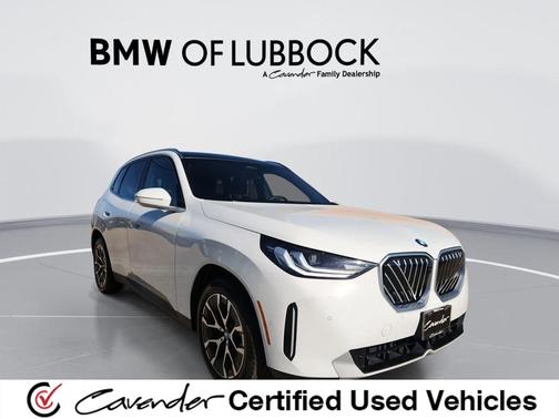 Alpine White 2025 BMW X3 30 xDrive