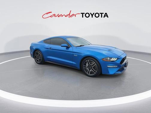Velocity Blue Metallic 2019 Ford Mustang GT