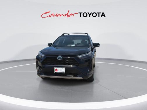 Midnight Black 2023 Toyota RAV4 Hybrid SE