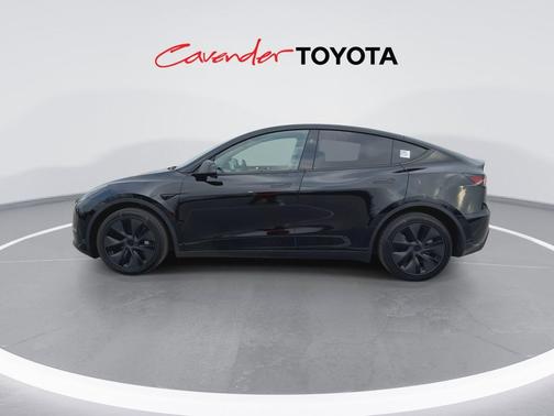 Solid Black 2025 Tesla Model Y Long Range Dual Motor All-Wheel Drive