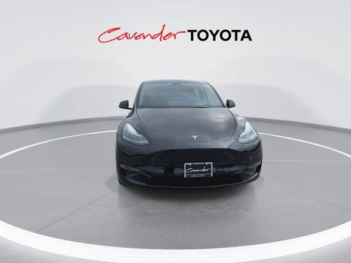 Solid Black 2025 Tesla Model Y Long Range Dual Motor All-Wheel Drive