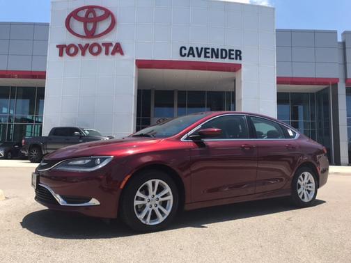 Velvet Red Pearlcoat 2015 Chrysler 200 Limited