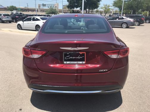 Velvet Red Pearlcoat 2015 Chrysler 200 Limited