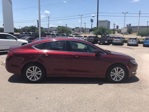 Velvet Red Pearlcoat 2015 Chrysler 200 Limited