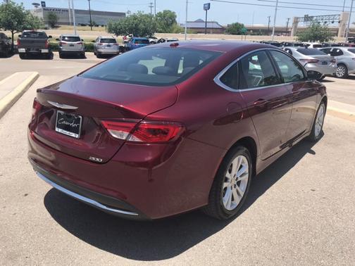 Velvet Red Pearlcoat 2015 Chrysler 200 Limited