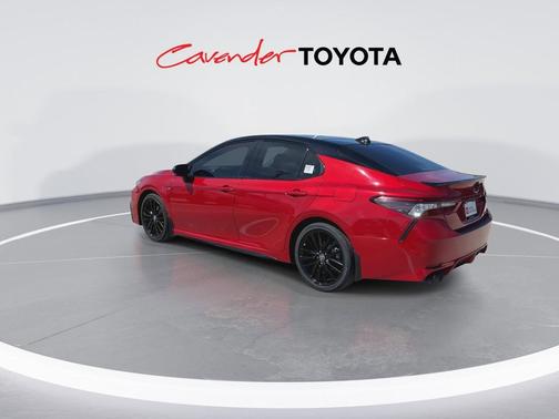 Supersonic Red/Midnight Black Metallic 2024 Toyota Camry XSE