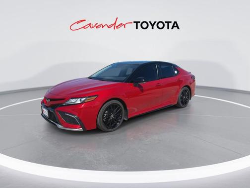 Supersonic Red/Midnight Black Metallic 2024 Toyota Camry XSE