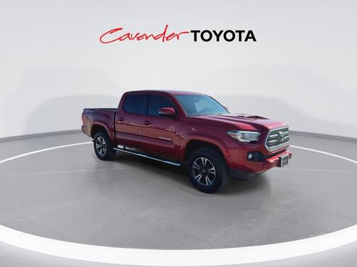 Barcelona Red Metallic 2017 Toyota Tacoma TRD Sport