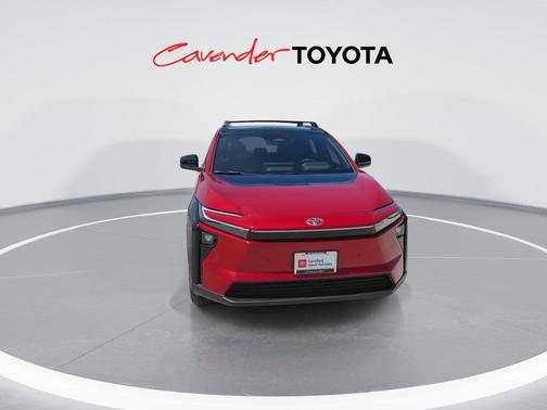 Supersonic Red 2026 Toyota bZ XLE Plus