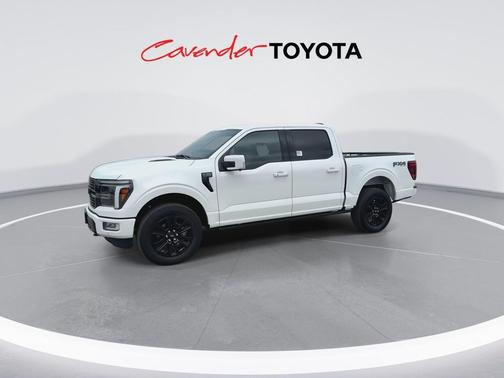 Star White Metallic Tri-Coat 2025 Ford F-150 Platinum