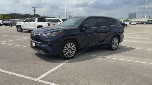 Blueprint 2023 Toyota Highlander Platinum