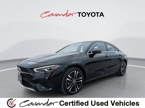 Night Black 2025 Mercedes-Benz CLA 250 4MATIC