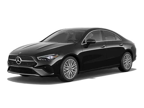 Night Black 2025 Mercedes-Benz CLA 250 4MATIC
