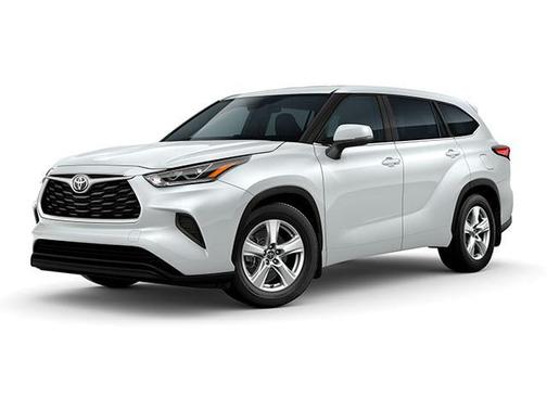 Wind Chill Pearl 2023 Toyota Highlander LE