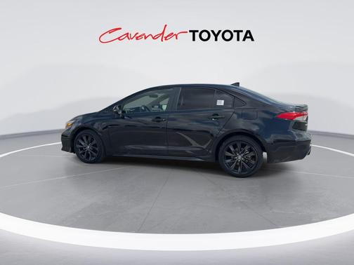 Midnight Black Metallic 2024 Toyota Corolla Hybrid SE