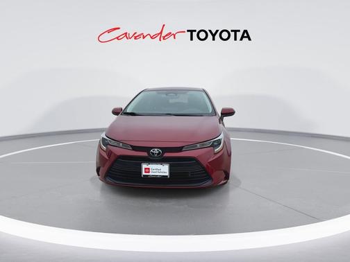Ruby Flare Pearl 2025 Toyota Corolla LE