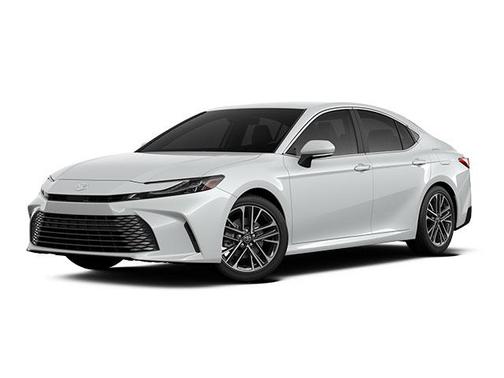 White 2025 Toyota Camry XLE